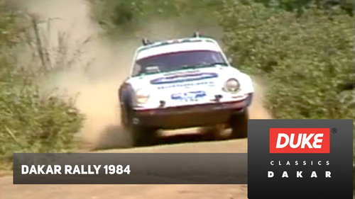 Paris-Dakar Rally 1984 Backdrop Blur