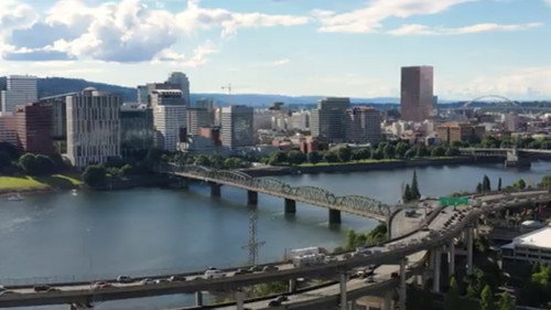 Mother of Portland Backdrop Blur