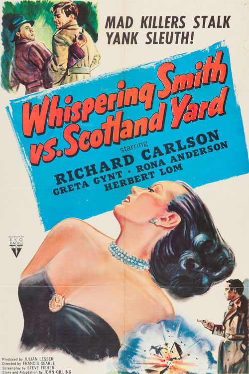 Whispering Smith Hits London Poster