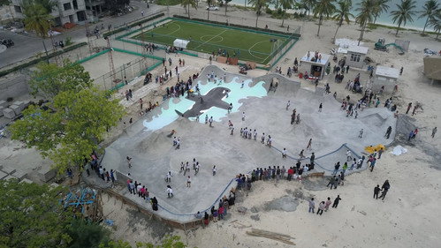 Hulhumale’ Skatepark – The Build