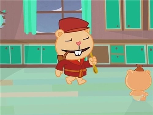 Escena del episodio 10 de la temporada 5 de la serie Happy Tree Friends