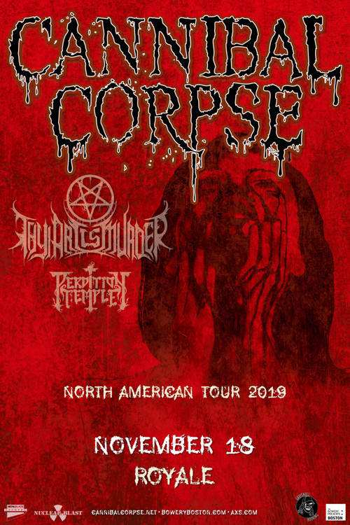 Cannibal Corpse - live at Town Ballroom 2019