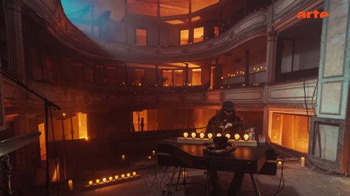 Sébastien Tellier at the Mirecourt Theater Passengers