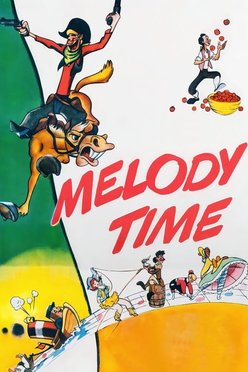 In the grand tradition of Disney's great musical classics, Melody Time features seven timeless stories, each enhanced with high-spirited music and unforgettable characters. You'll be sure to tap your toes and clap your hands in this witty feast for the eyes and ears.