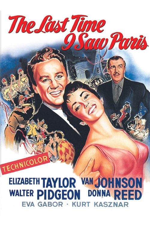 The Last Time I Saw Paris poster