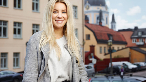 Therése Lindgren testar