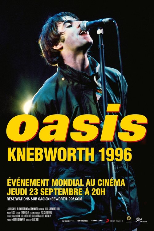 Oasis - Knebworth 1996 poster