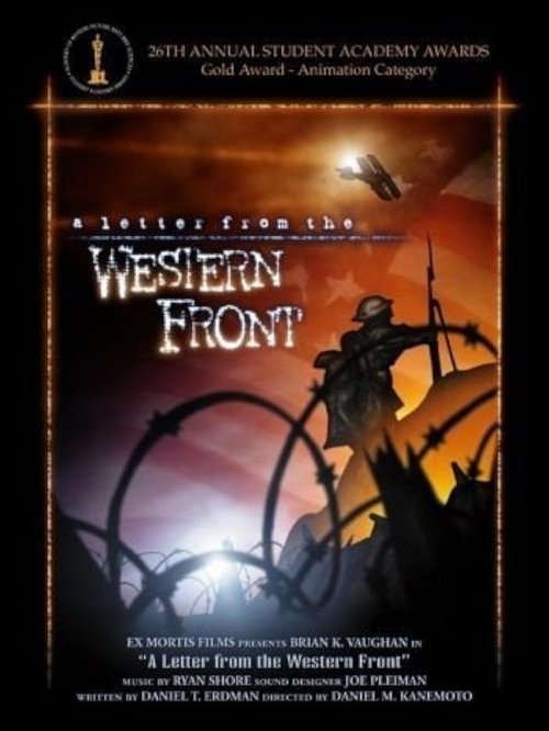 Poster A Letter from the Western Front 1999