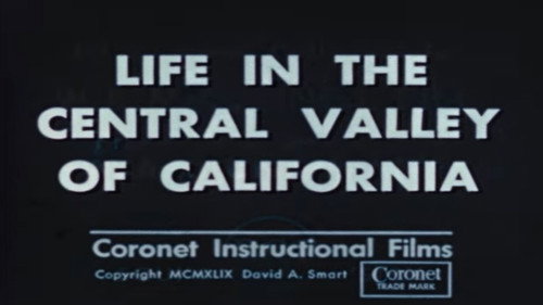 Life in the Central Valley of California Backdrop Blur