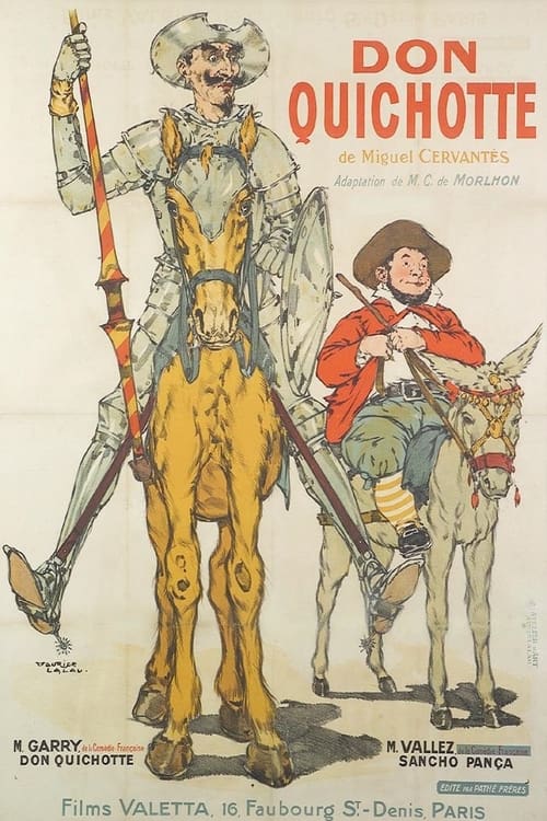 Poster Don Quichotte 1913