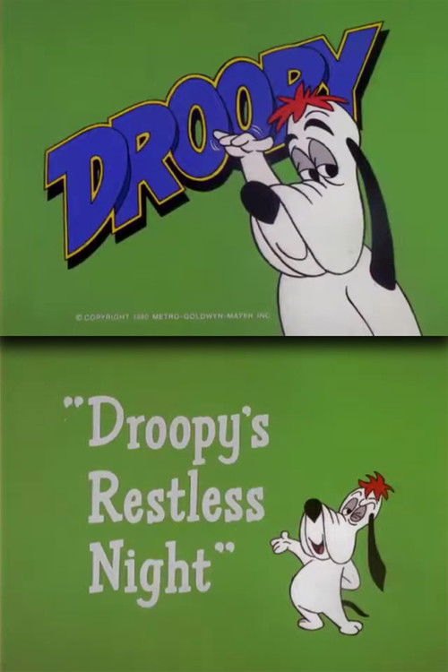 Cartell de Droopy's Restless Night