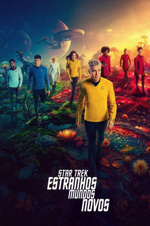 Capa de Star Trek: Estranhos Mundos Novos