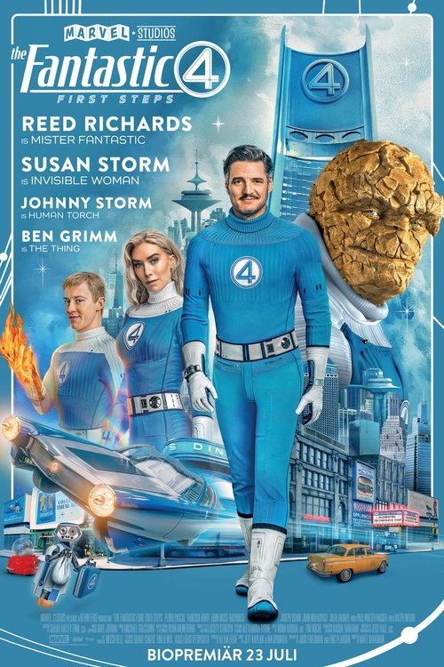 The Fantastic 4: First Steps (2025) - Movie Poster