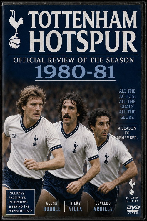 Tottenham Hotspur - Official Review Of The Season 1980-81 Poster
