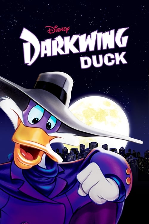 Grootschalige poster van Darkwing Duck