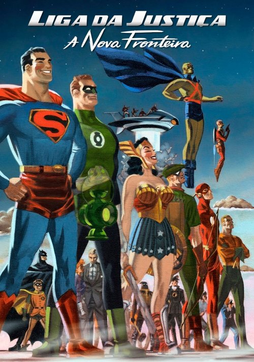 Poster do filme Liga da Justiça: A Nova Fronteira