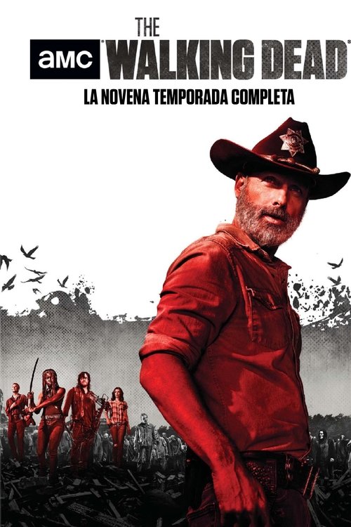 Poster de la Temporada 9 en la serie The Walking Dead