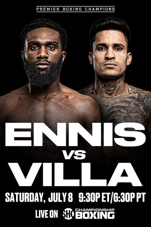 Jaron Ennis vs. Roiman Villa poster