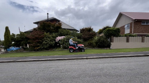 A Suburban Drone still