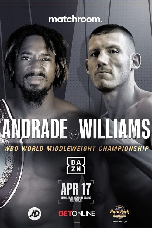 Poster Demetrius Andrade vs. Liam Williams 2021