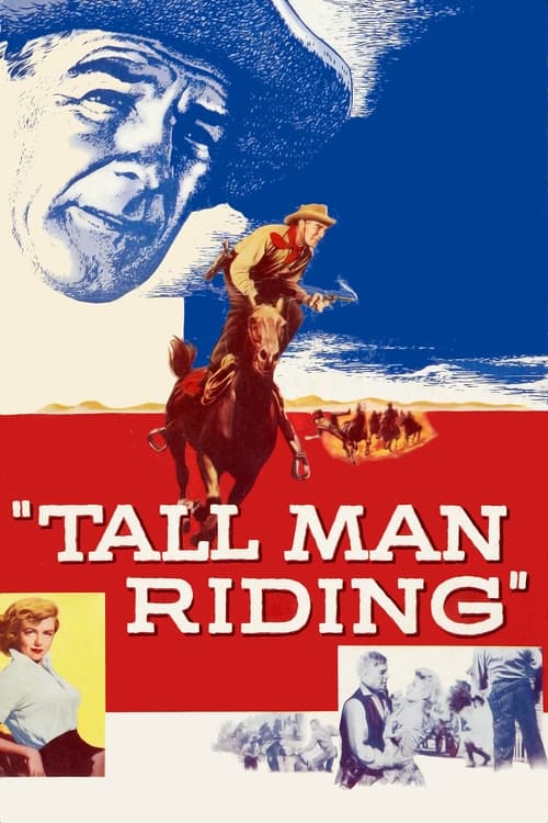 Poster Tall Man Riding 1955