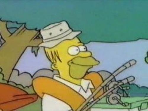 Escena del episodio 20 de la temporada 0 de la serie Los Simpson