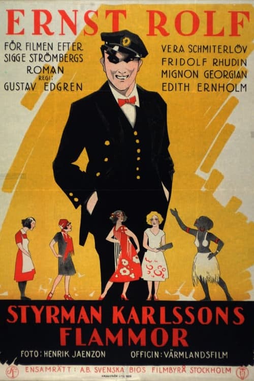 Poster Styrman Karlssons flammor 1925