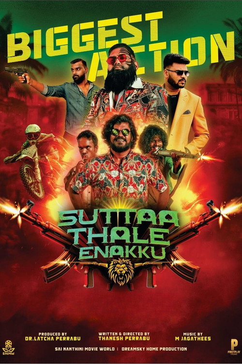 Póster oficial de Suttaa Thale Enakku (2025) - Action