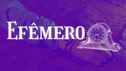 Efêmero - Curta Motivo Backdrop Blur