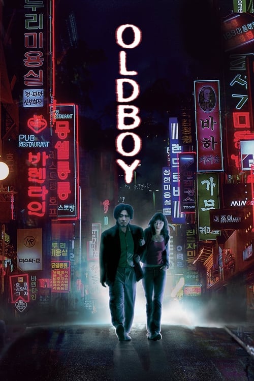 Movie poster for “Oldboy”.