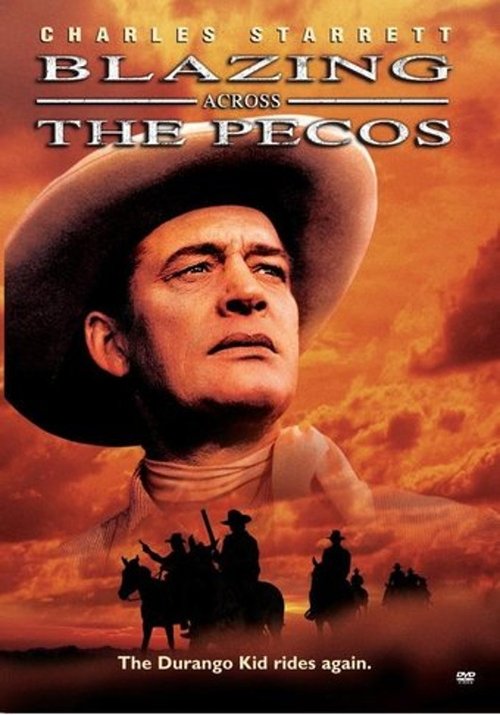 Blazing Across the Pecos movie poster player