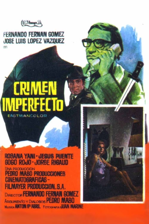 Crimen imperfecto (1970) poster