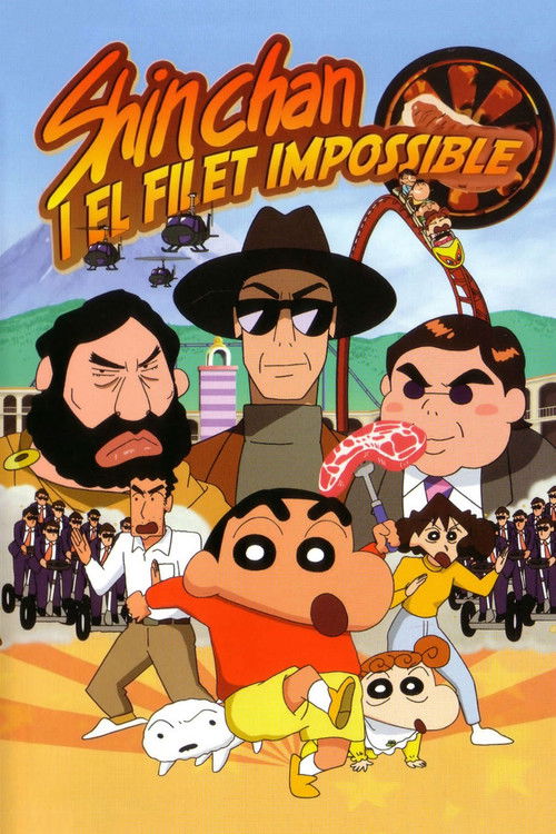 Crayon Shin-chan: The Glorious Storm-invoking Yakiniku Road poster