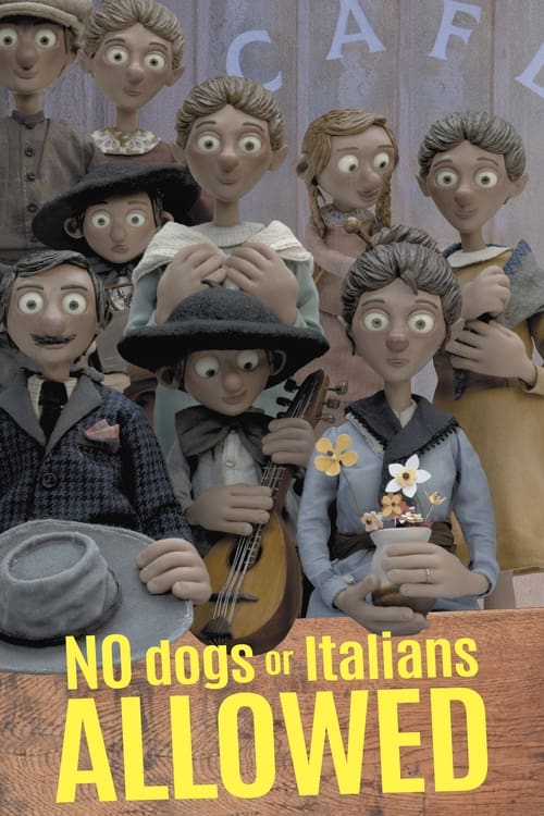 Poster Interdit aux chiens et aux Italiens 2023