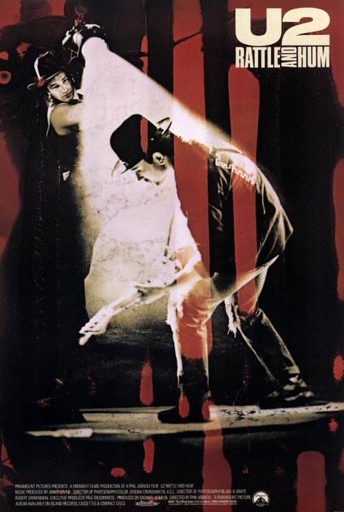 U2: Rattle and Hum movie poster player