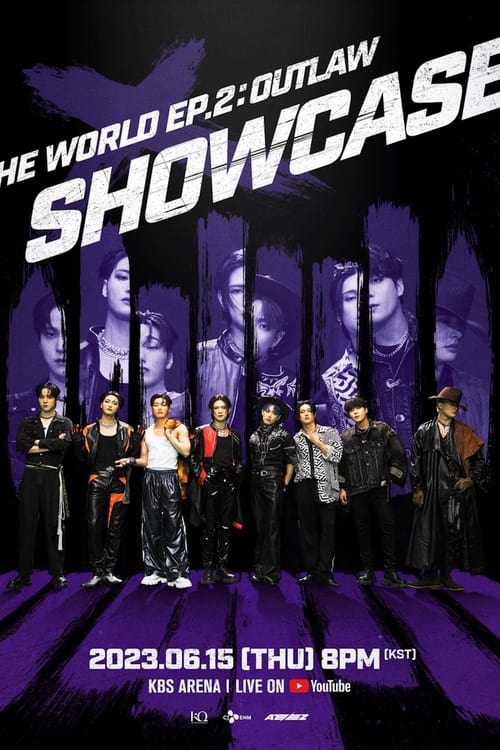 Poster ATEEZ The World EP 2 Outlaw Comeback Showcase 