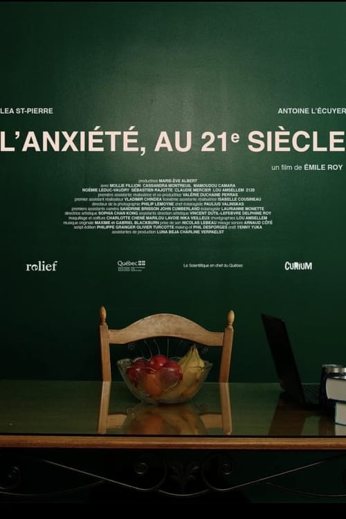 Poster L'anxiété, au 21e siècle 2022