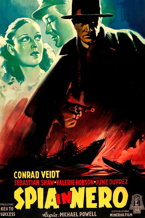 The Spy in Black poster