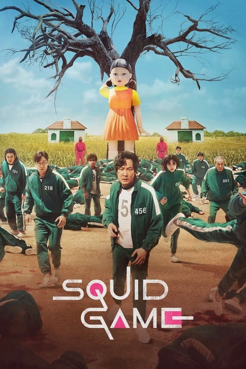 Grootschalige poster van Squid Game