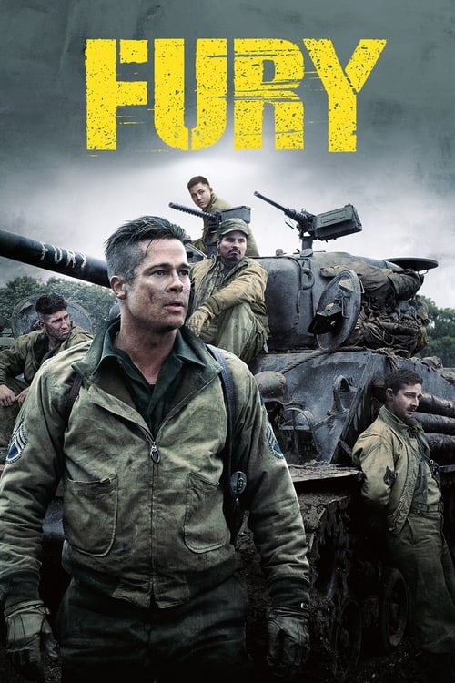 Poster for the movie, 'Fury'