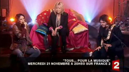 France Gall - Tous Pour La Musique Backdrop Blur