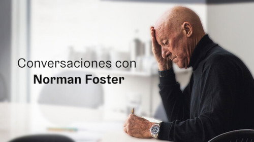 Conversaciones con Norman Foster Backdrop Blur