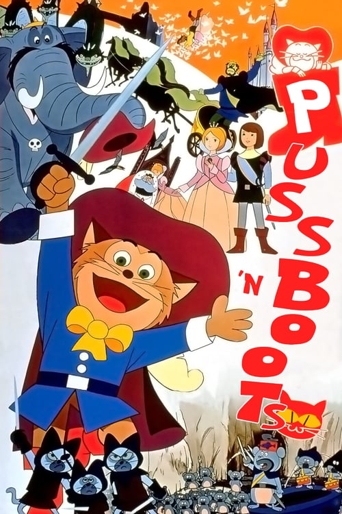 Grootschalige poster van The Wonderful World of Puss 'n Boots