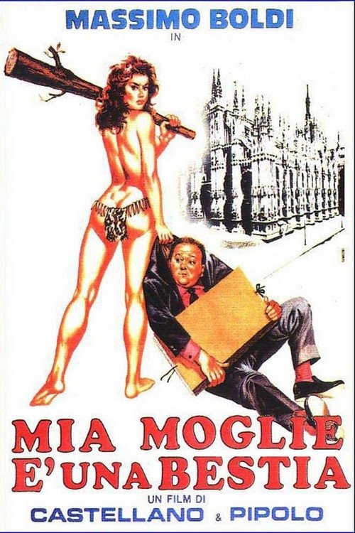 Poster Mia moglie è una bestia 1988