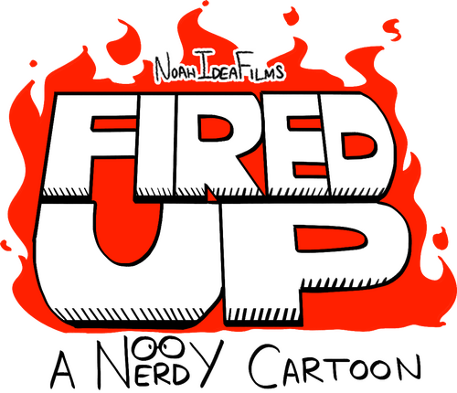Fired Up: A Nerdy Cartoon