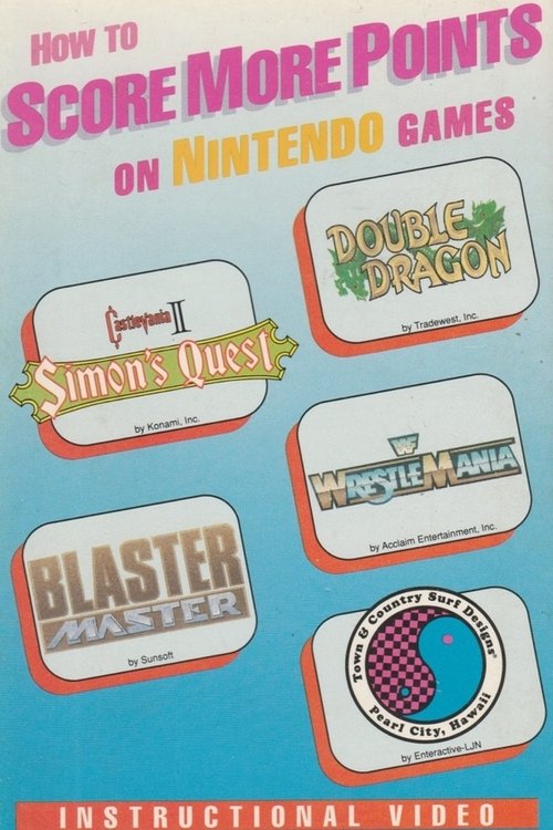 How to Score More Points on Nintendo Games movie poster player