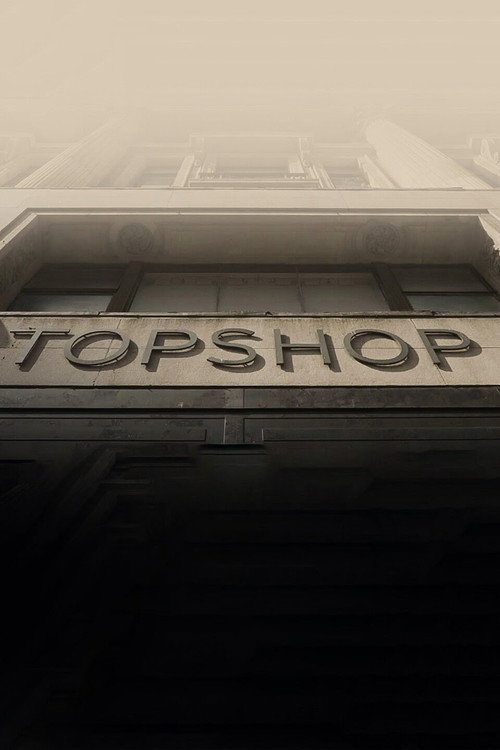 Official poster of Trouble at Topshop (2022) - Documentary