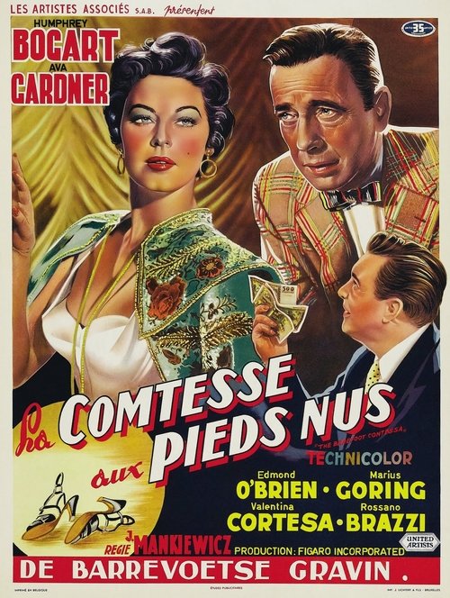 La Comtesse aux pieds nus (1954)