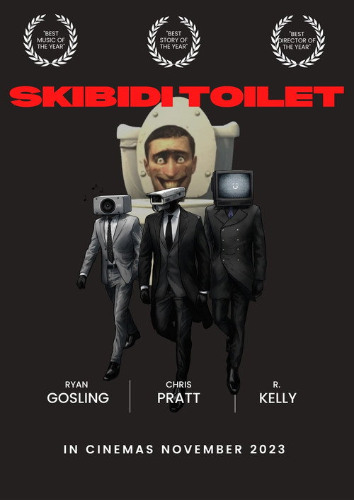 Poster for Skibidi Toilet: The Movie