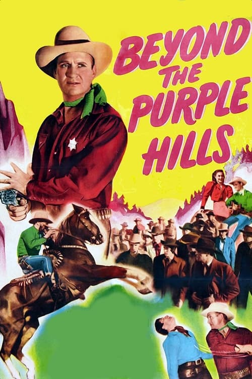 Poster Beyond the Purple Hills 1950